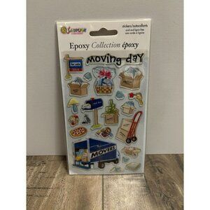 Sandylion Epoxy Collection Stickers Moving Day